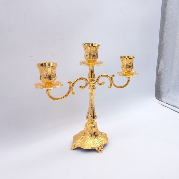 Three Place Candelabra - Picture 3 of 11